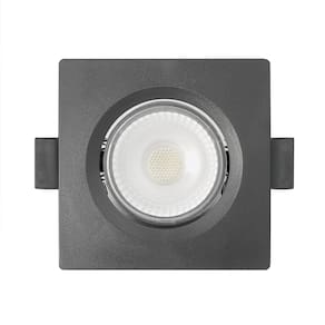 Spot de Led Embutir Alltop Par30 Quadrado 10W Preto Bivolt Taschibra 3000K Luz Quente