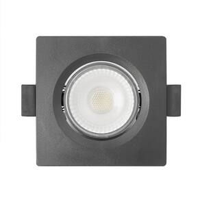 Spot de Led Embutir Alltop Par30 Quadrado 10W Preto Bivolt Taschibra 6500K Luz Fria