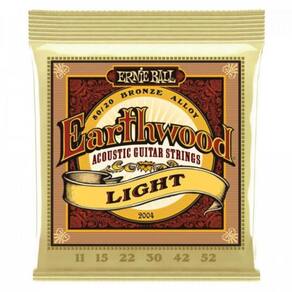 Encordoamento para Violão AÇO .011 Leve Earthwood 2004 Ernie BALL