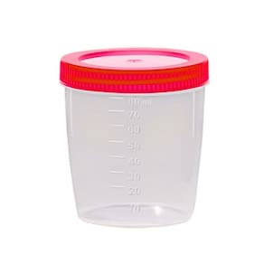 Kit 100 Unid Coletor S/ Pá 80Ml Esteril Rad. Ioniz.