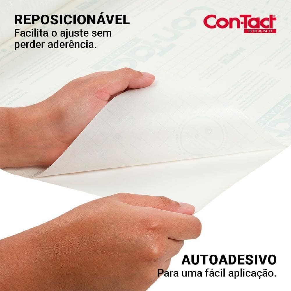 Contact Decorado 45Cmx10M Madeira Bianco