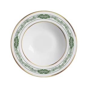 Conjunto Com 6 Pratos Fundo Xangai Verde 25Cm