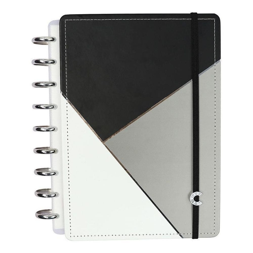 Planner Caderno Inteligente- Médio- Grey Glam