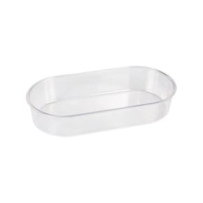 Banheira Cristal Oval Pequena 150Ml 12 Unidades Pet Piu Jel