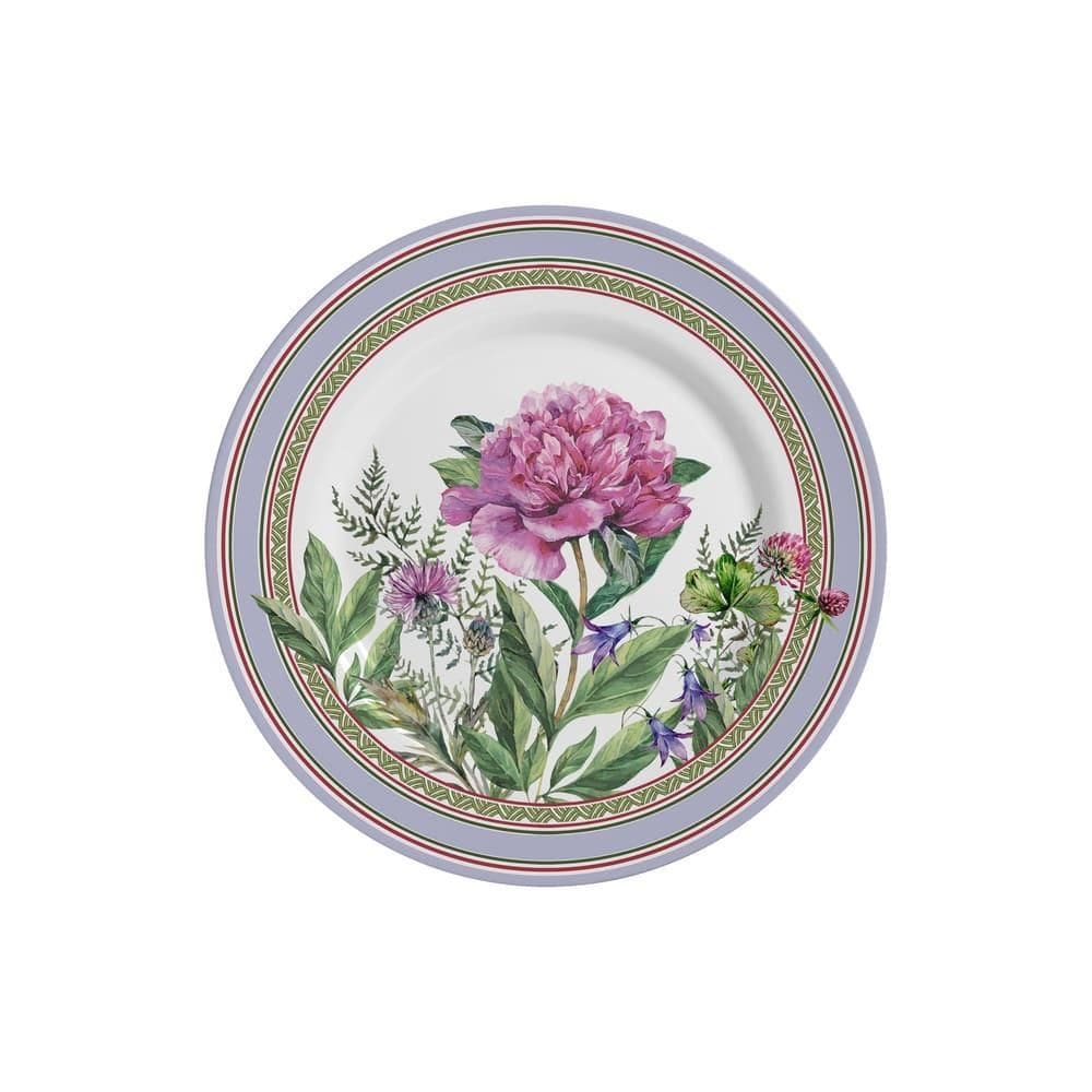 Conjunto Com 6 Pratos De Sobremesa Serena 21Cm