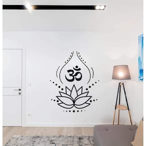 Adesivo De Parede Flor De Lotus
