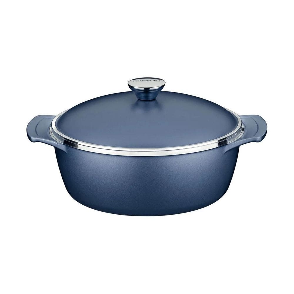 Caçarola 24Cm 3,7L Lyon Azul Elementar Tramontina