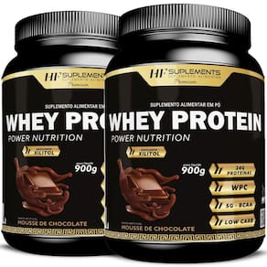 2X Whey Protein Power Nutrition Chocolate Hf Suplementos