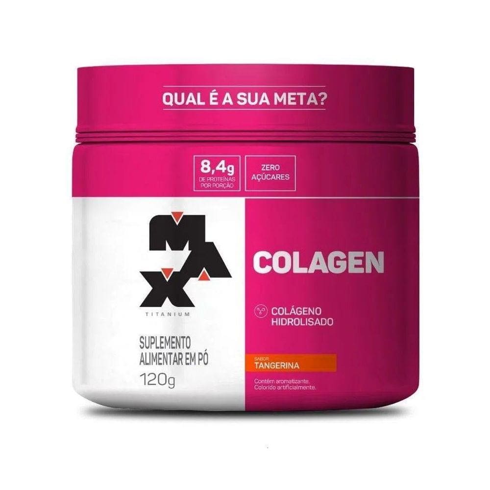 Colágeno Hidrolisado Colagen  120G  Tangerina