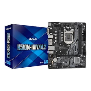 Asrock H510-Hdv M.2 - Ddr4 - Usb 3.2 - Slot M.2 - Micro Atx