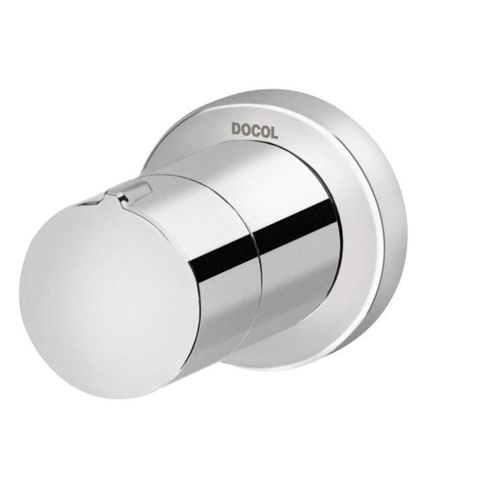 Kit 3 Acabamentos para Registro Base 1/2”, 3/4” e 1” Blend Flex Docol Cromado