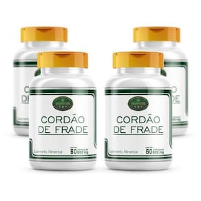 Cordão De Frade Cáps 500Mg Leonotis Nepetaefolia 4 Potes