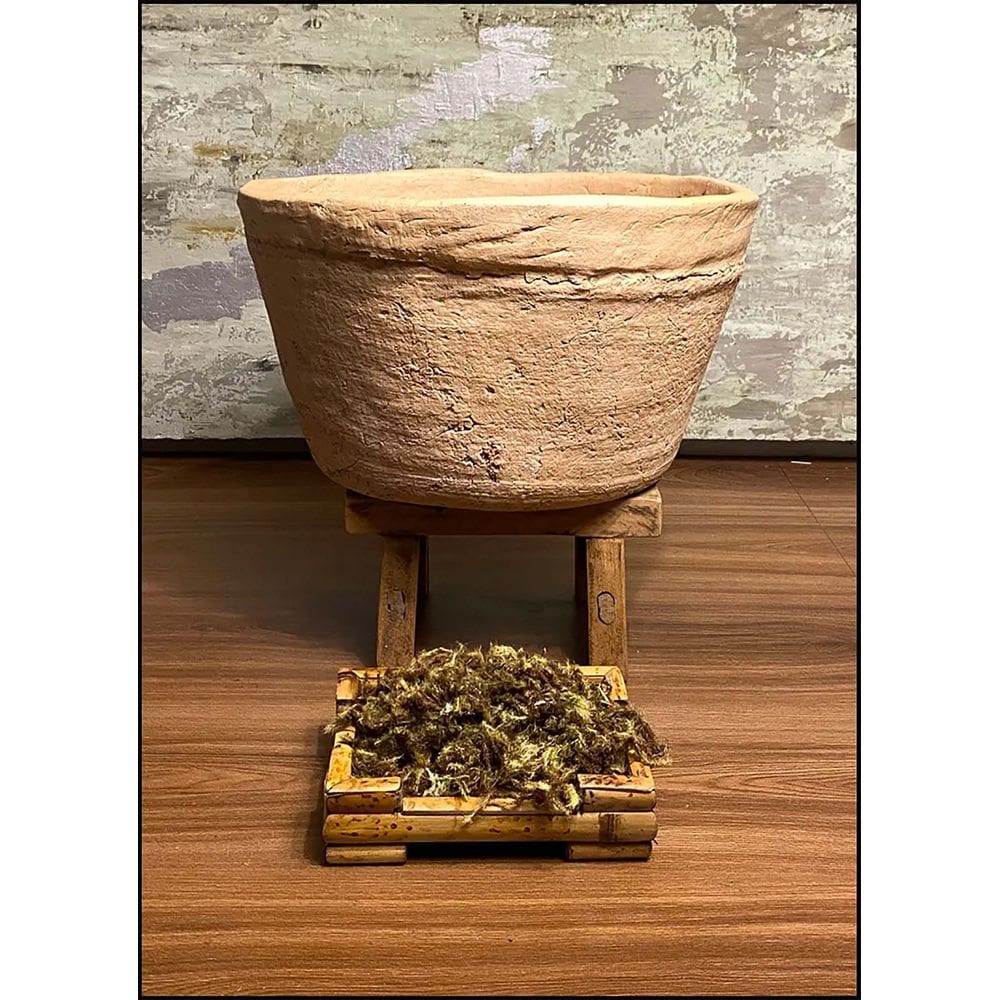 Vaso de Barro Cachepô Médio