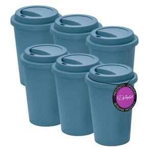 Kit 6x Copos para Viagem 450 ml Jacarta TopGet