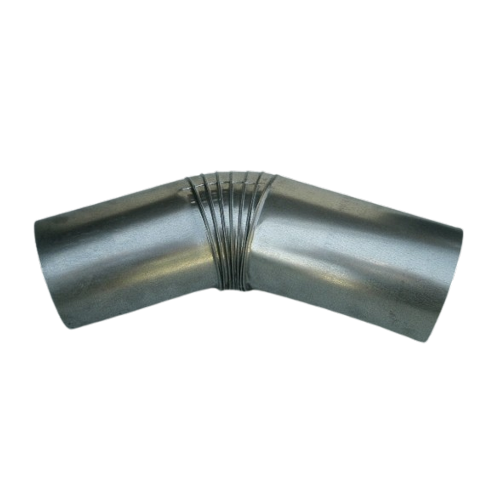 Curva Para Chaminé 45º 110Mm Galvanizada