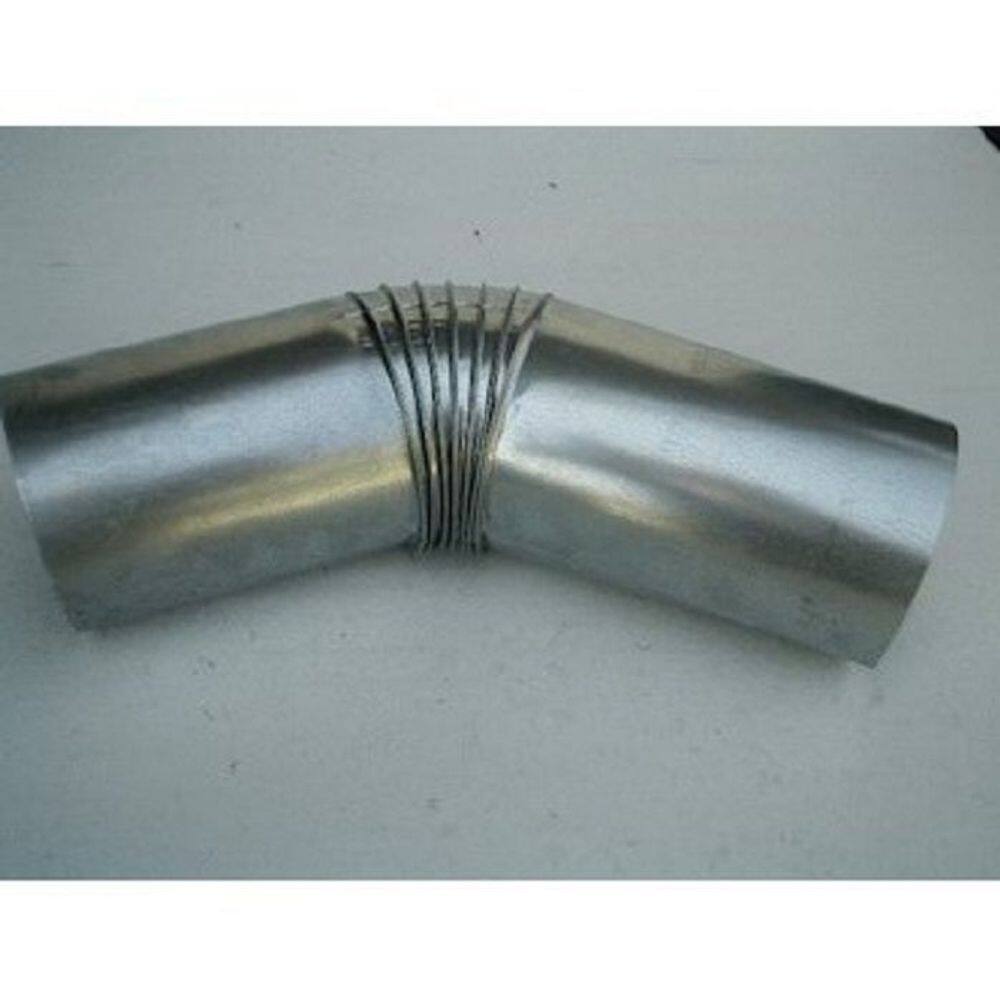 Curva Para Chaminé 45º 120Mm Galvanizada