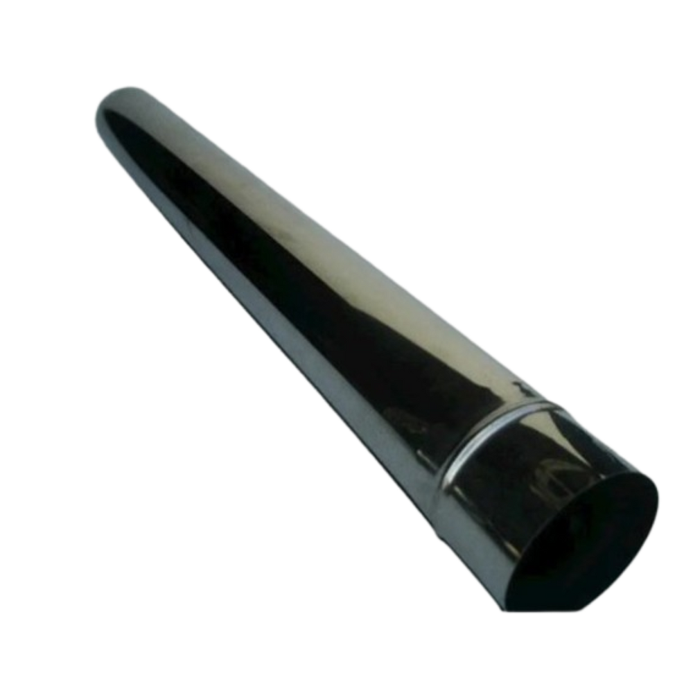 Chaminé Cano Com 01 Metro 130Mm Inox.