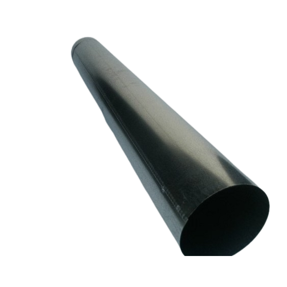 Chaminé Cano Com 01 Metro 115Mm Galvanizado.