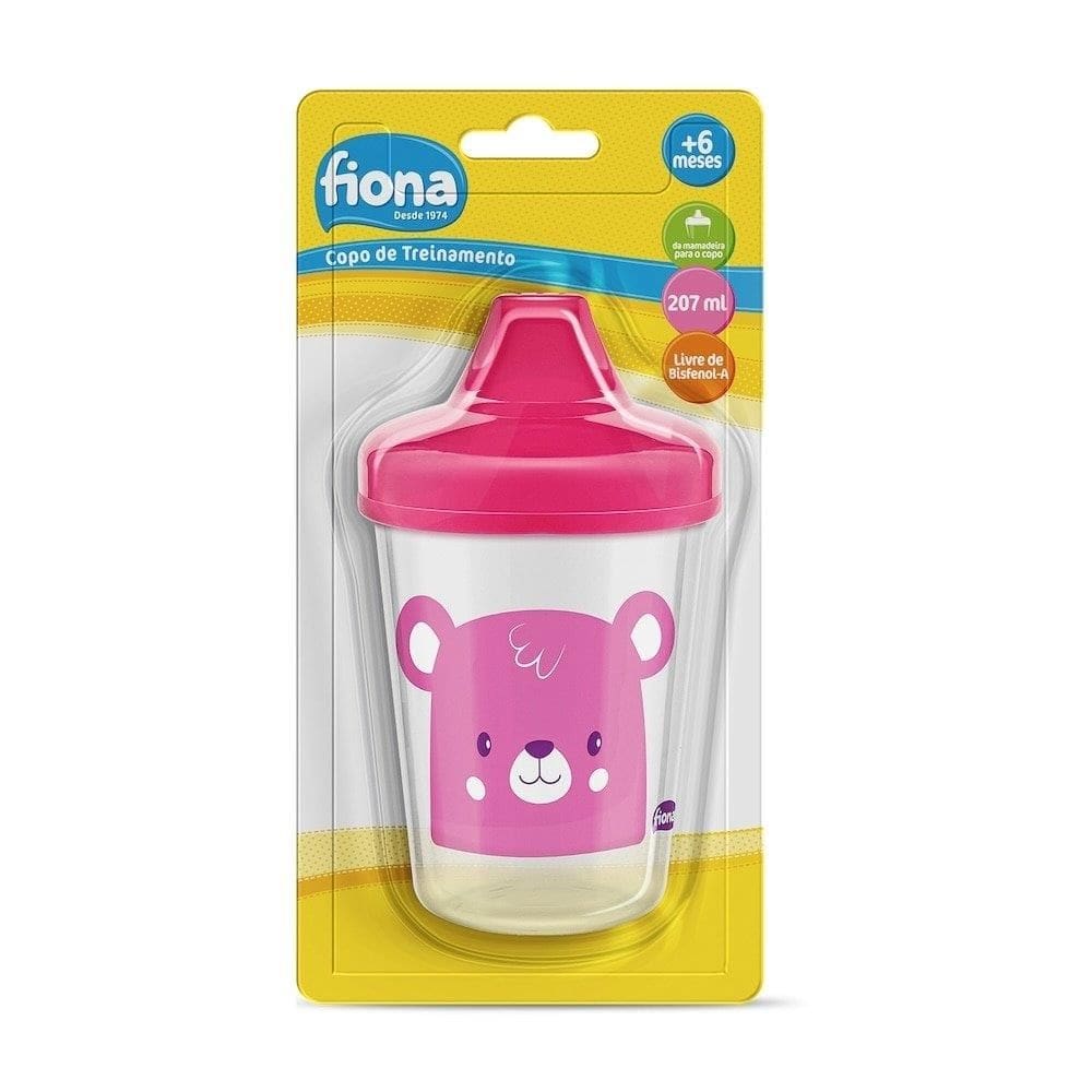 Copo Fiona Treinamento 207Ml Rosa