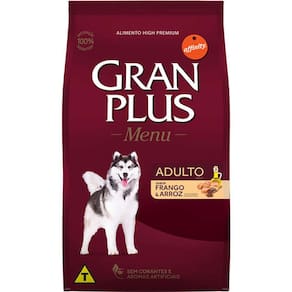 Gran Plus Caes Ad. Frango 15 Kg