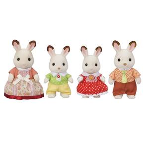 Sylvanian Families Família dos Coelhos Chocolate - Epoch
