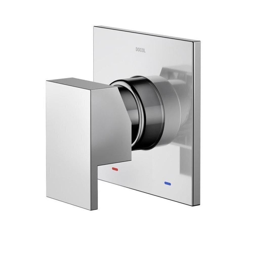 Kit 3 Acabamentos Monocomando para Chuveiro e Ducha Higiênica Alta Pressão 1/2” New Edge/minima Cromado