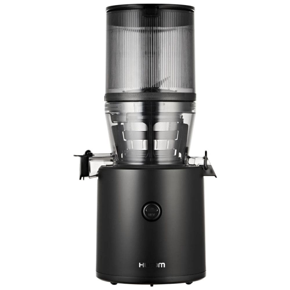 Centrifuga de Frutas com Processamento de Frutas Inteiras, Controle de Polpa e Motor Silencioso, 110V, Hurom, Preto Fosco