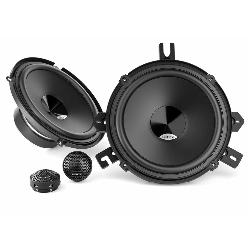 Kit 2 Vias Hertz DSK 160.3 6" Polegadas + Aro Adaptador 160W RMS