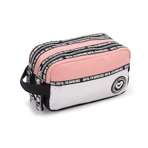 Estojo Duplo Metalizado Necessaire Juvenil Escolar Meninas