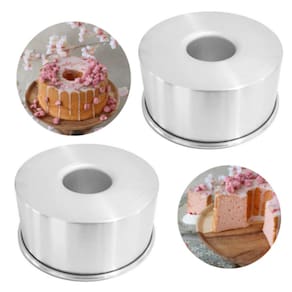 Forma Para Bolo Caseiro / Vulcão / Pudim Reta da Vovó 20x10cm Kit 2 Pçs
