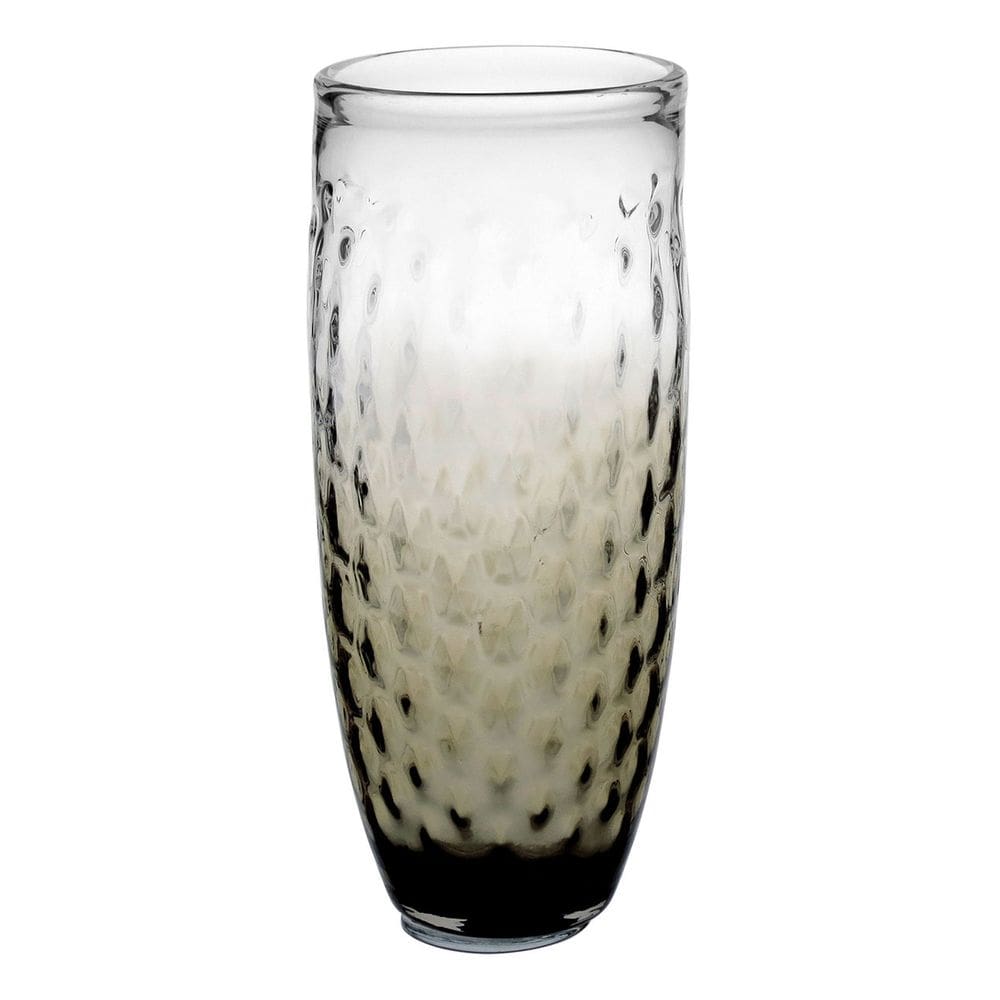 Vaso Decorativo Enfeite Casa Vidro 64x26x26cm Marrom