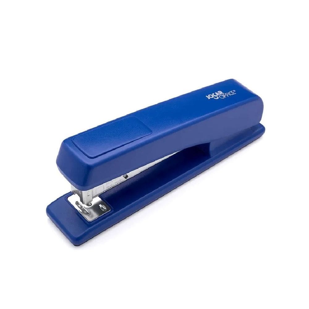 Grampeador Office Azul Marinho até 40 Folhas - Caixa Com 1 Unidade Jocar Office | Para Escritório | Escolar