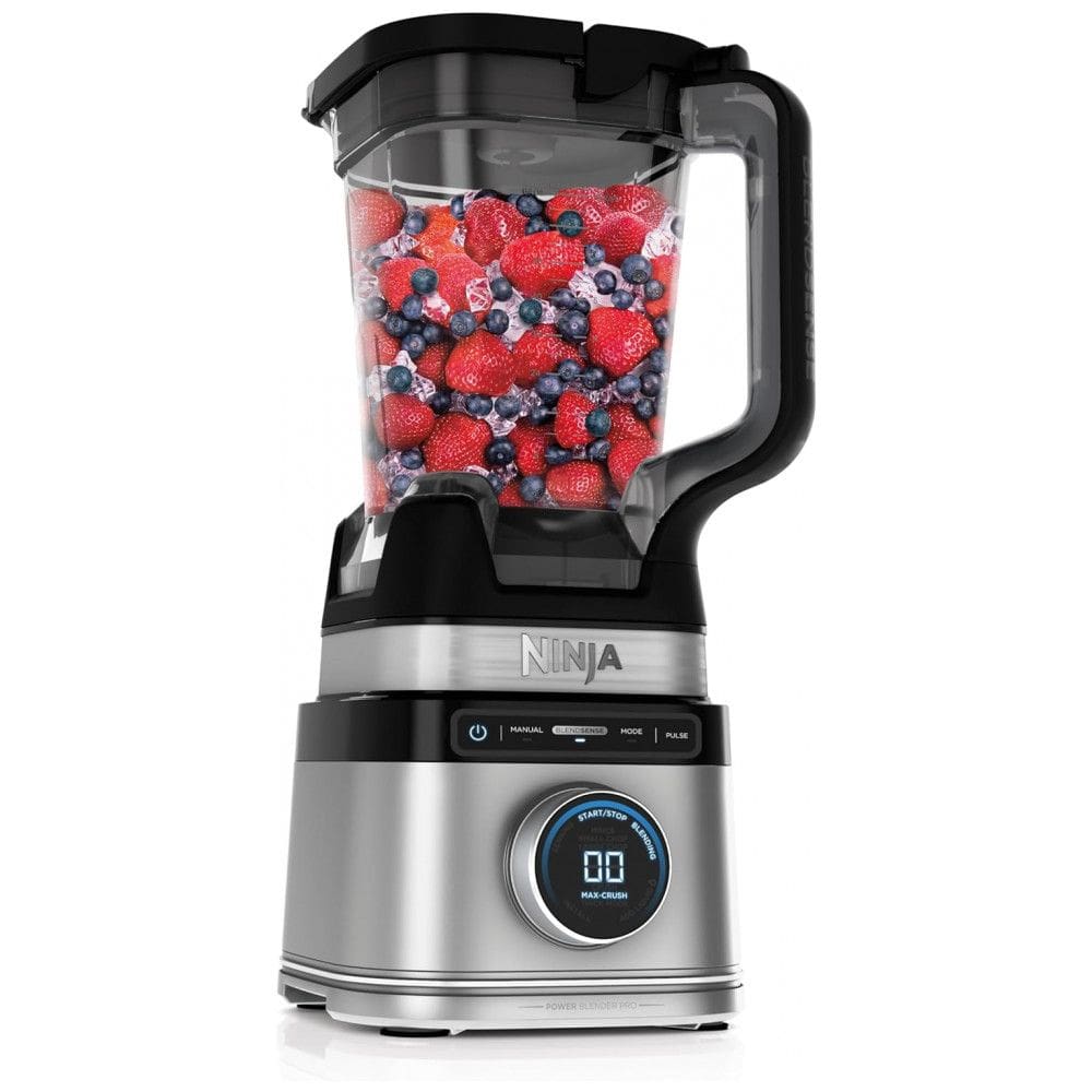 Liquidificador 2,1L com Mostrador Digital e Lâmina Removível, 1200W, Ninja TB201, Prata