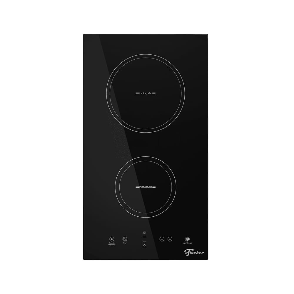 Cooktop de Indução Fischer 2 Bocas com Touch Screen Vitrocerâmica 25941-56249 220v