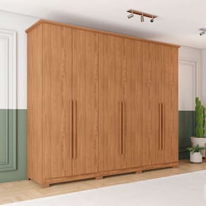 guarda-roupa casal leblon 6 pt 6 gv nature