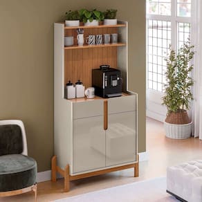 buffet cantinho do café lizz 2 pt 2 gv off white e cedro