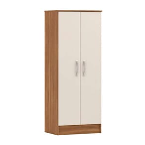armário multiuso viena 2 pt amêndola e off white