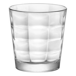 JG 6PÇ COPO ÁGUA BORMIOLI ROCCO CUBE VIDRO 240ml 9x8x8cm TRANSPARENTE