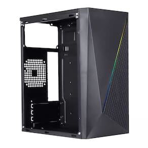 Gabinete Gamer Vinik MURK Preto Lateral Acrilico - GGMACBK