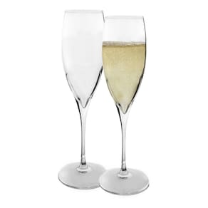JG 6PÇ TAÇAS CHAMPANHE BORMIOLI ROCCO PREMIUM CRISTAL 260ml 26x8x8cm TRANSPARENTE