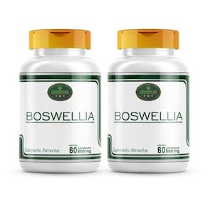 Boswellia Serrata - Suplemento Natural Cáps 500Mg 2 Potes