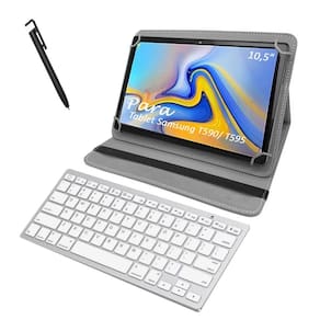 Capa Teclado Para Tablet Samsung T590/ T595 Tab A + Caneta