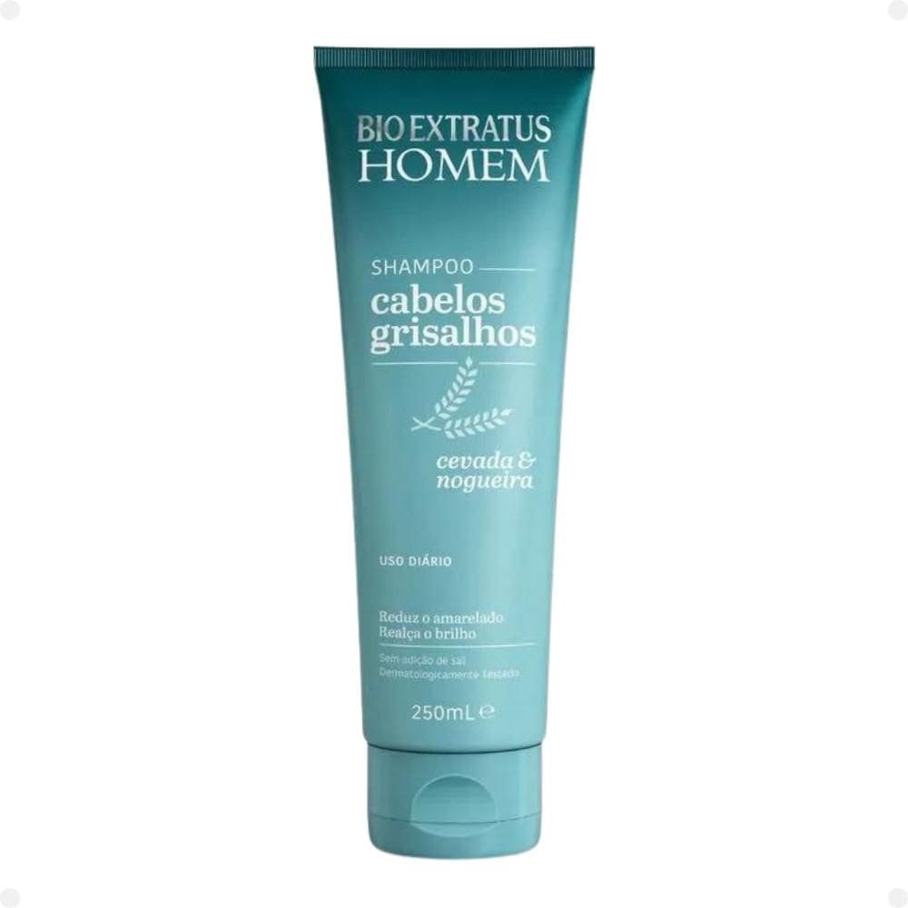 Shampoo Bio Extratus Homem Cabelos Grisalhos 250ml
