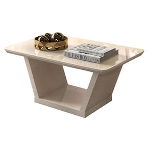 Mesa de Centro Fratello Off White - DJ Móveis