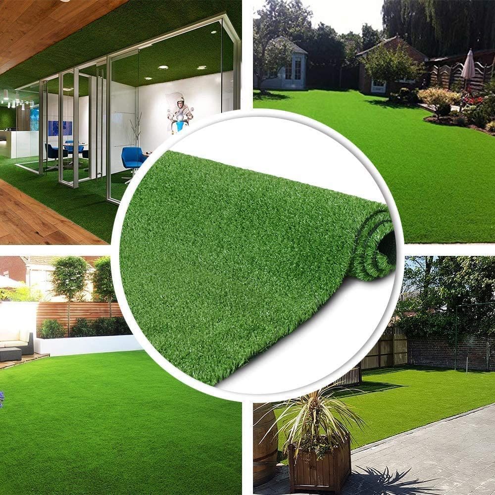 Grama Sintética Artificial 12mm com proteção UV e Anti-Fungo 2,00 x 2,50m (5m²)