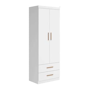 guarda-roupa infantil chiara 2 pt 2 gv branco