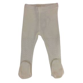 Meia calça la rendada Noruega off white