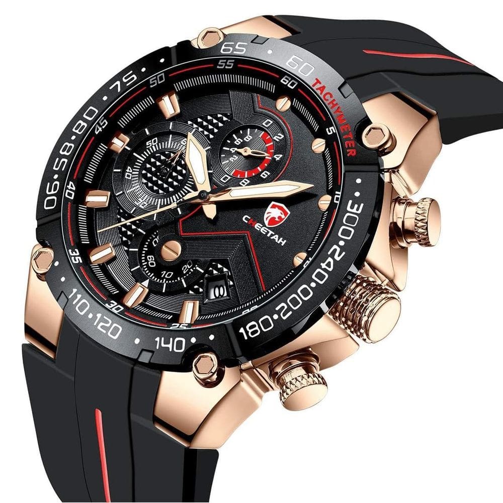 Relógio Masculino Esportivo Analógico Cheetah 1606 Funcional