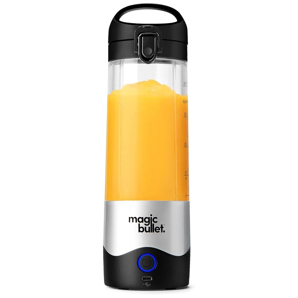 Liquidificador para Vitaminas 470mL, Compacto e Leve, 110V 500W, Magic Bullet, Prata