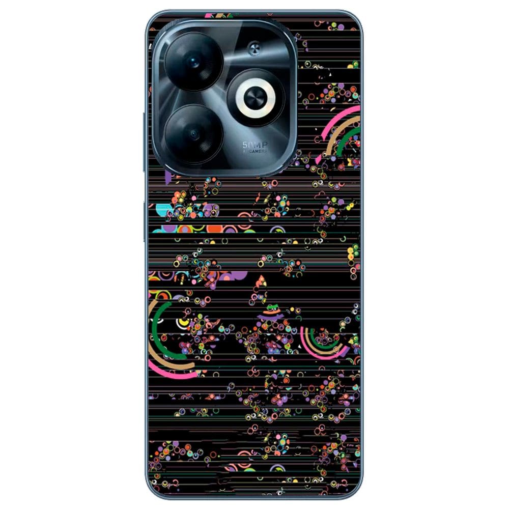Capa Adesivo Skin006 Verso Para Infinix Smart 8 (2023)